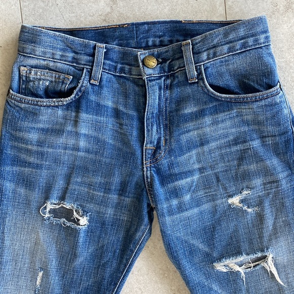 Current Elliot distressed boyfriend jean - Picture 8 of 16